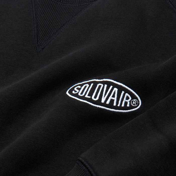 Solovair L/S Logo Sweatshirt - Black