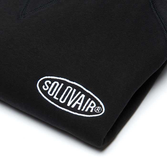 Solovair L/S Logo Sweatshirt - Black