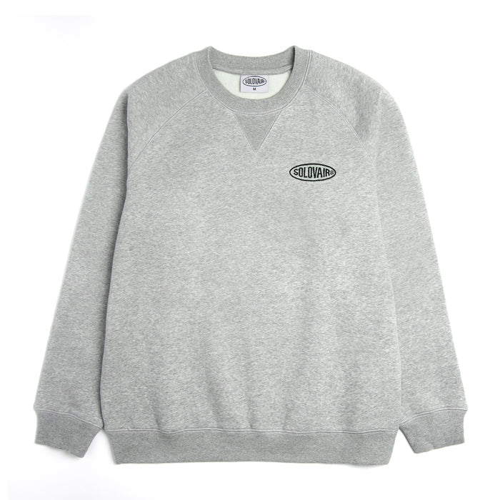 Solovair L/S Logo Sweatshirt - Grey