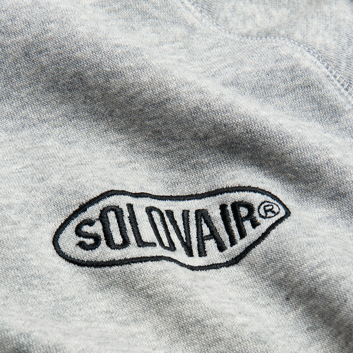 Solovair L/S Logo Sweatshirt - Grey