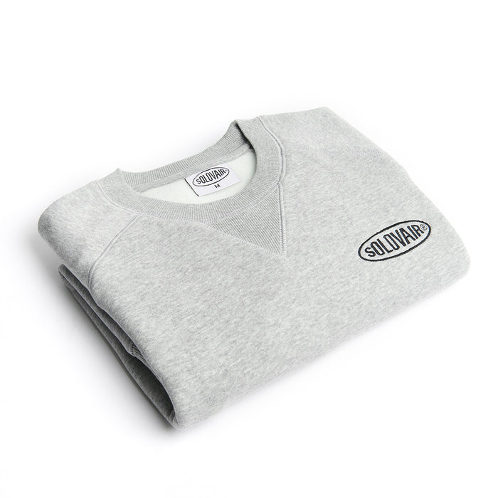 Solovair L/S Logo Sweatshirt - Grey