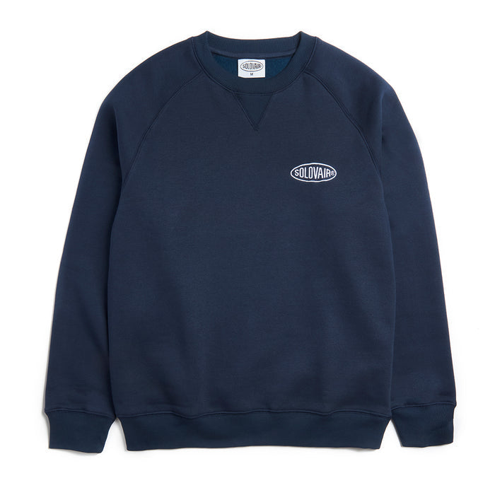 Solovair L/S Logo Sweatshirt - Navy