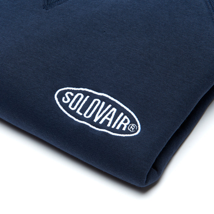 Solovair L/S Logo Sweatshirt - Navy
