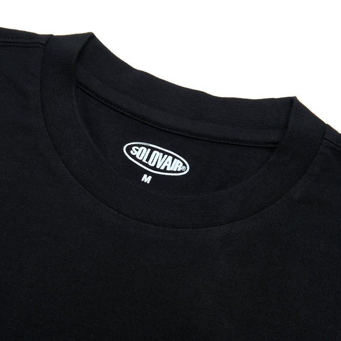 Solovair S/S Logo T-Shirt - Black
