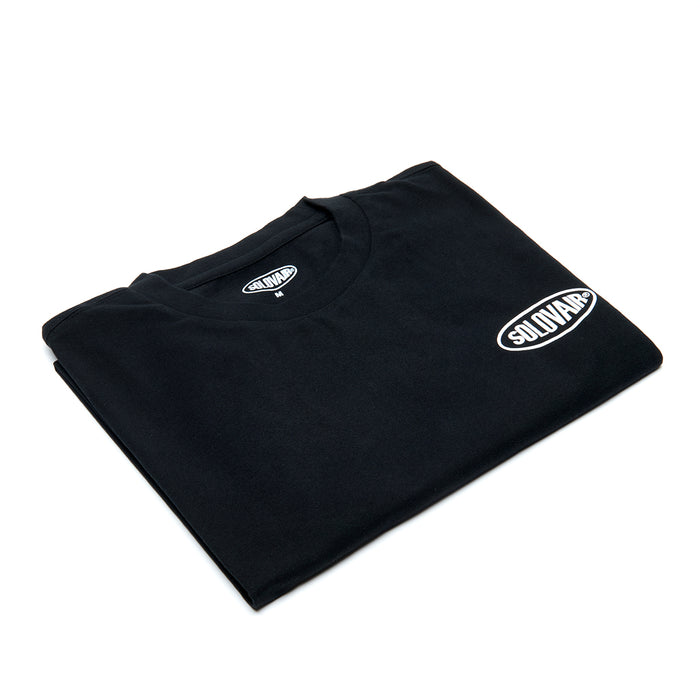 Solovair S/S Logo T-Shirt - Black