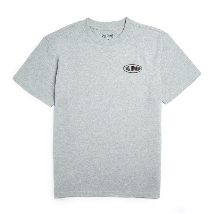Solovair S/S Logo T-Shirt - Grey