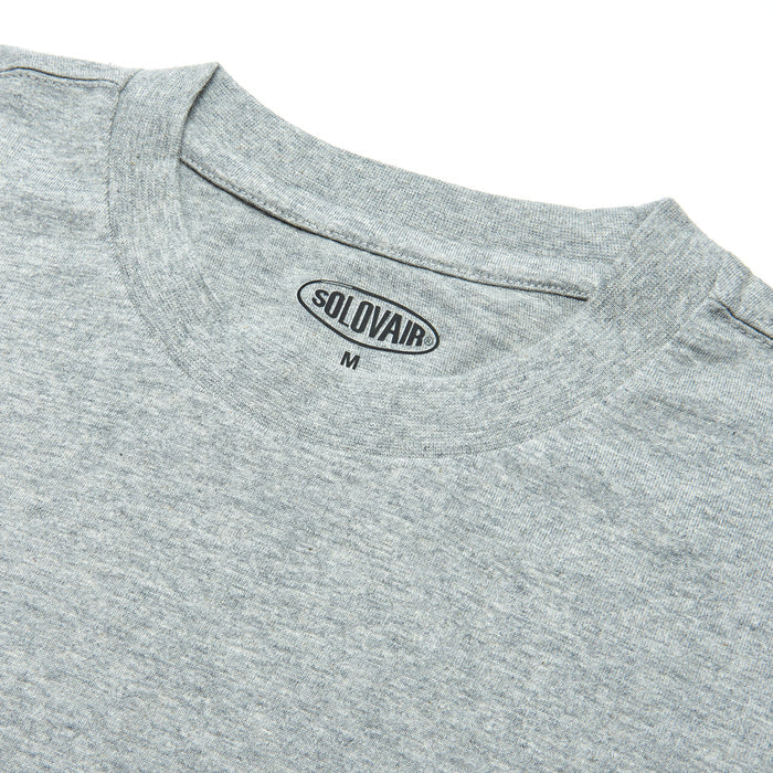 Solovair S/S Logo T-Shirt - Grey