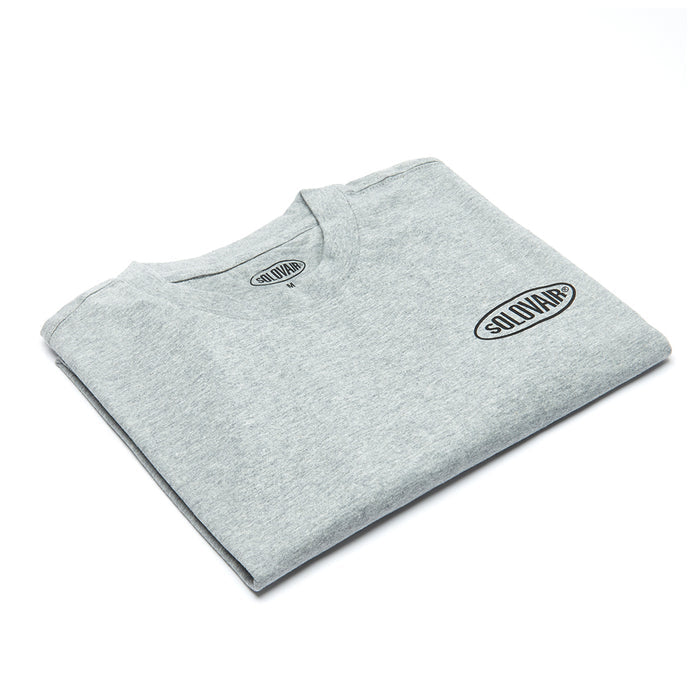 Solovair S/S Logo T-Shirt - Grey