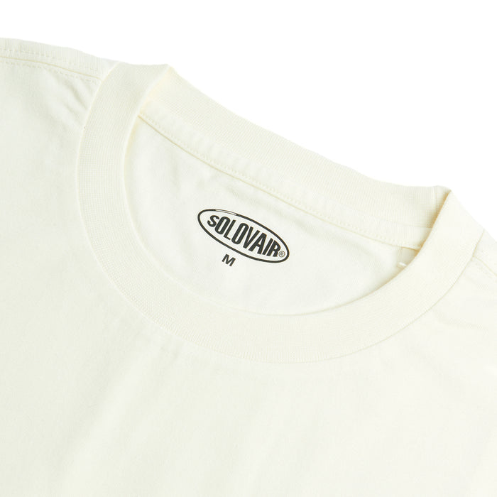 Solovair S/S Logo T-Shirt - Off White