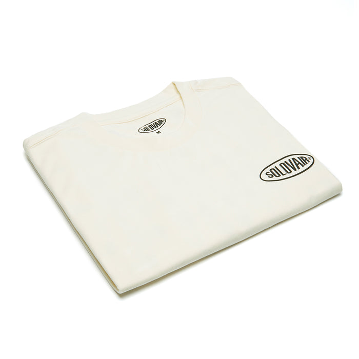Solovair S/S Logo T-Shirt - Off White