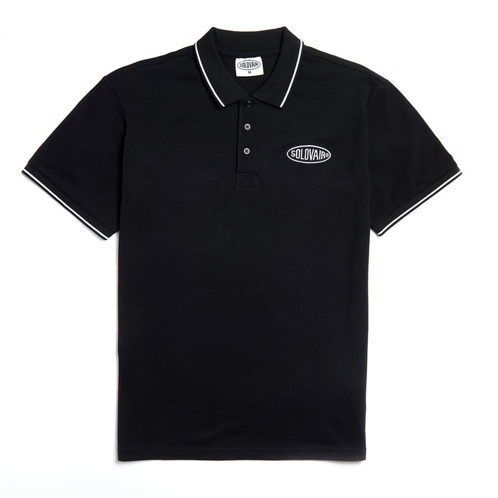Solovair S/S Polo Shirt - Black