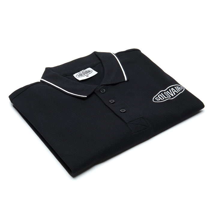 Solovair S/S Polo Shirt - Black