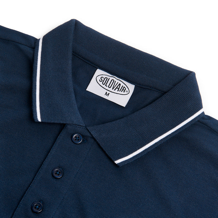 Solovair S/S Polo Shirt - Navy
