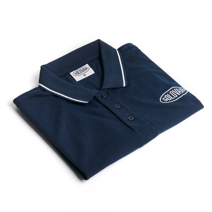Solovair S/S Polo Shirt - Navy