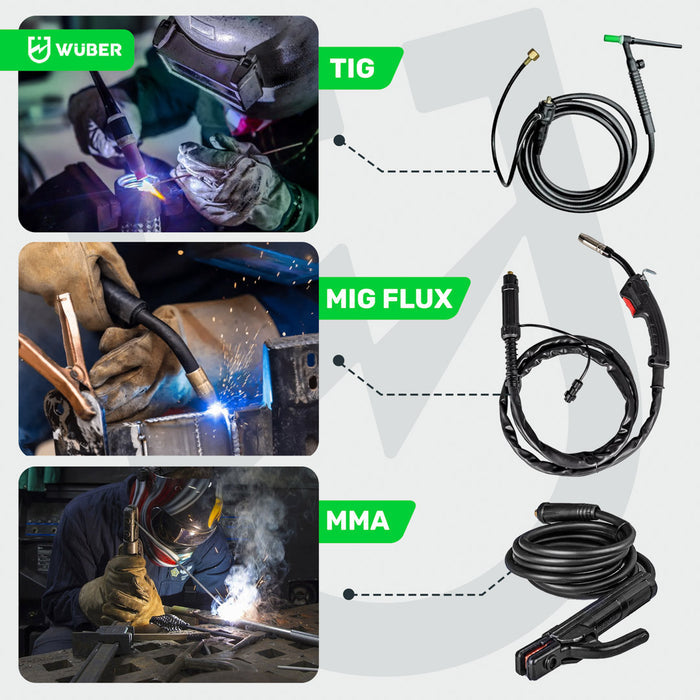 Spawanie TIG, MIG FLUX, MMA w spawarce 200 A