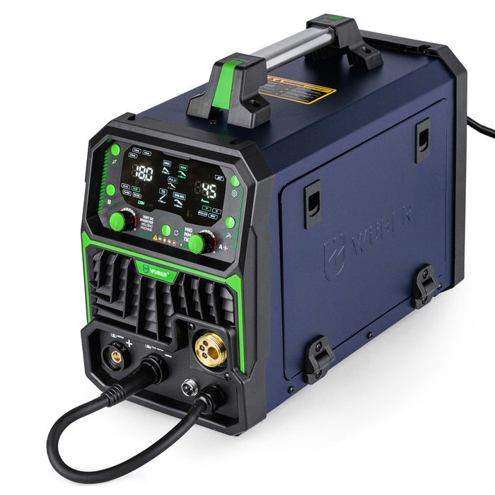 Spawarka inwertorowa 250 A MIG FLUX MMA TIG IGBT WUBER