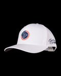 Star-Spangled Shaka Flexfit Snapback Hat - White