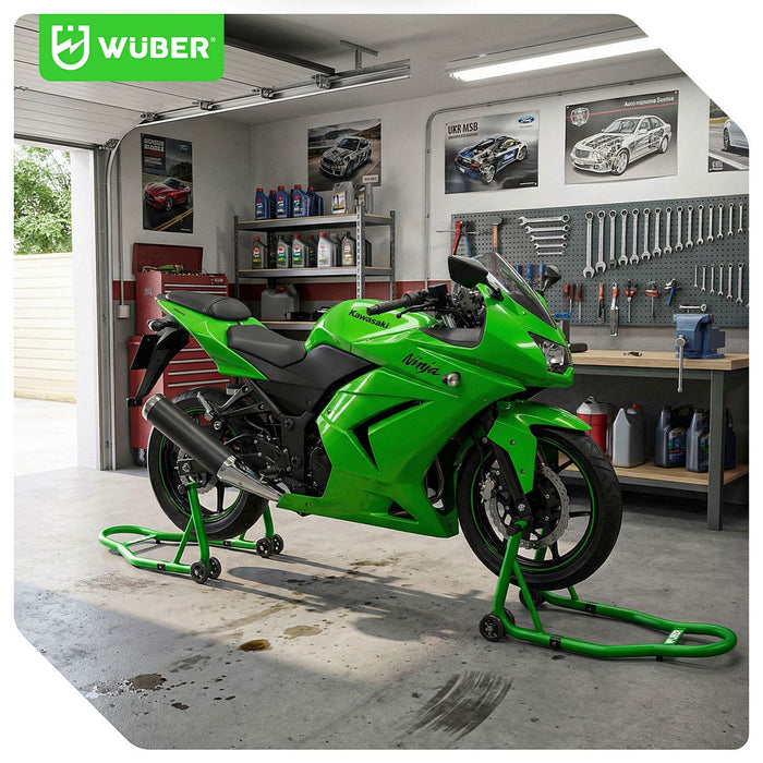 Stojak motocyklowy na przód i tył 340 kg WUBER