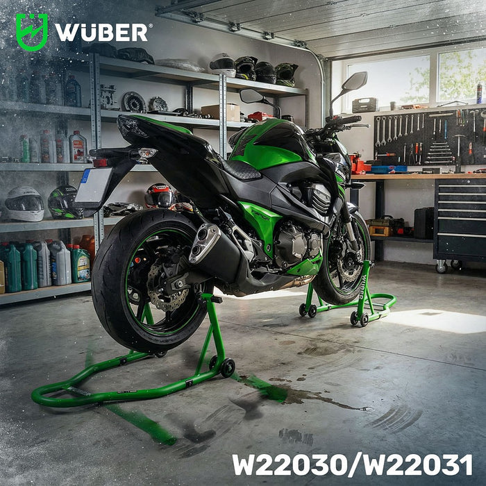 Stojak motocyklowy na przód i tył 340 kg WUBER
