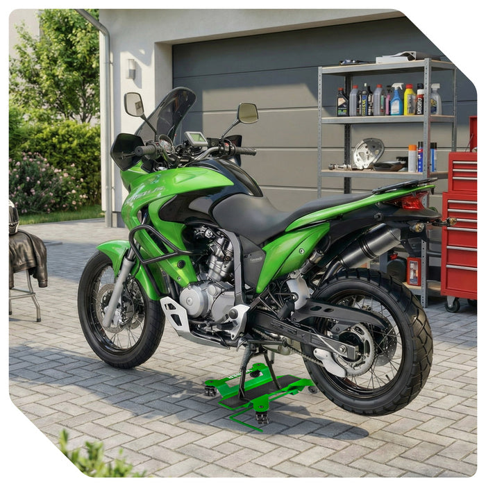 Stojak motocyklowy platforma manewrowa 225 kg WUBER