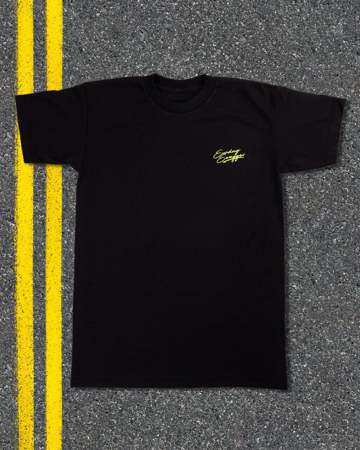 Sunday Swagger T-Shirt - Neon Black