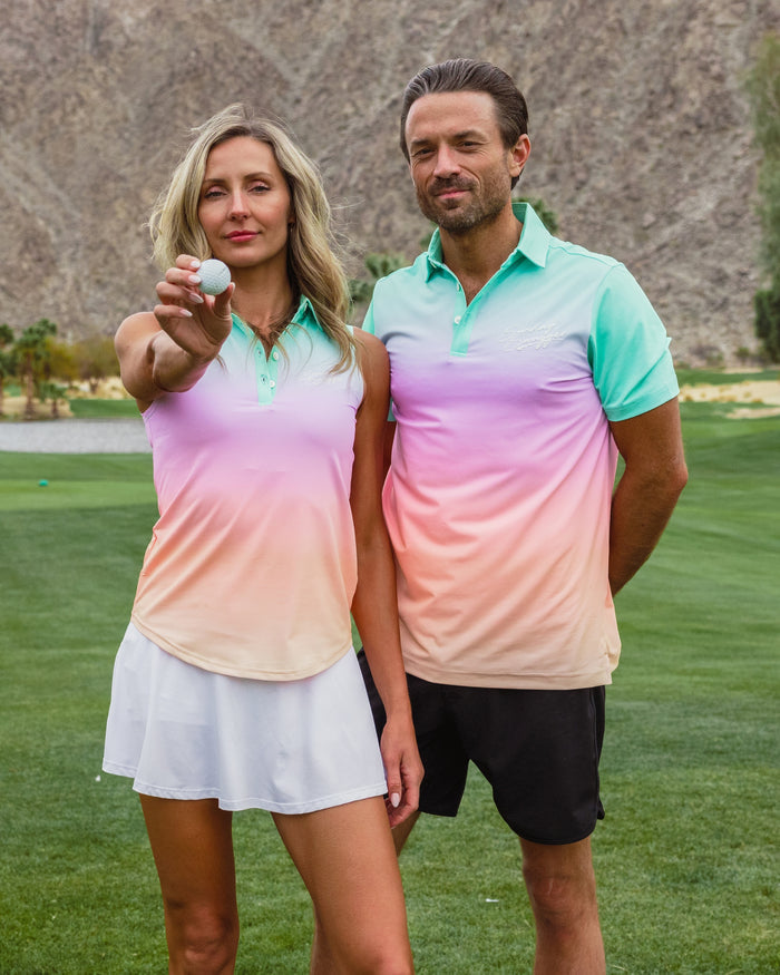Sunset His & Hers Matching Polo Bundle