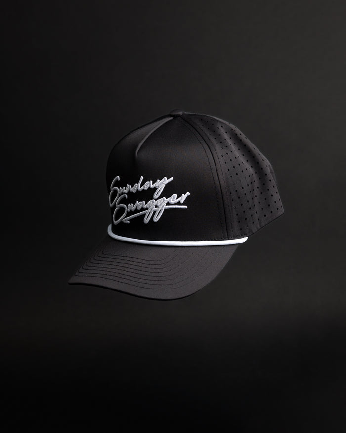 Swagger Snapback Hat - Black