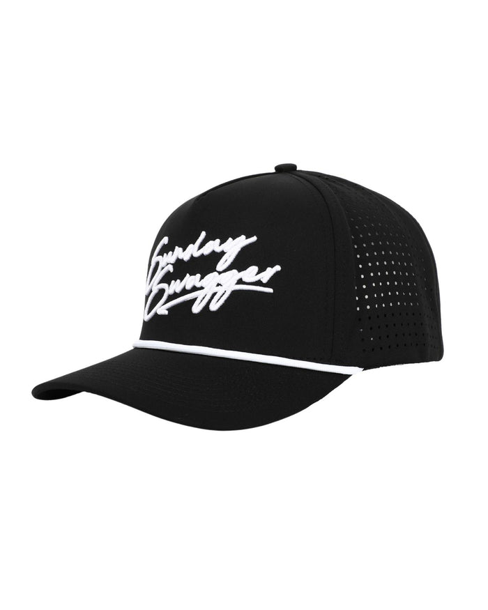 Swagger Snapback Hat - Black