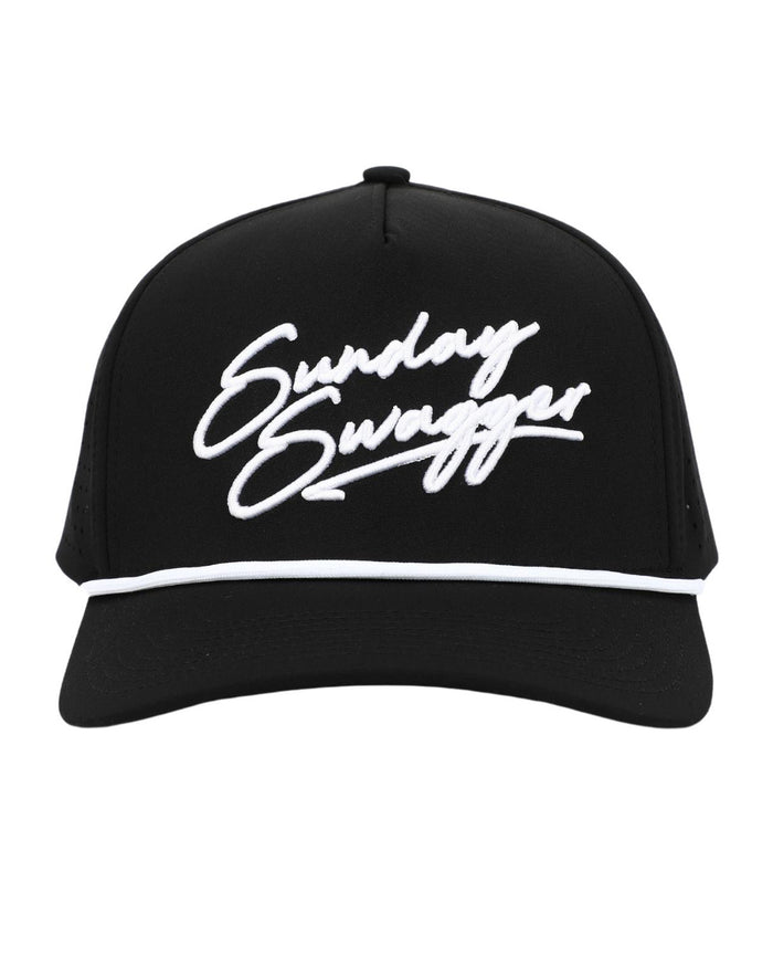 Swagger Snapback Hat - Black