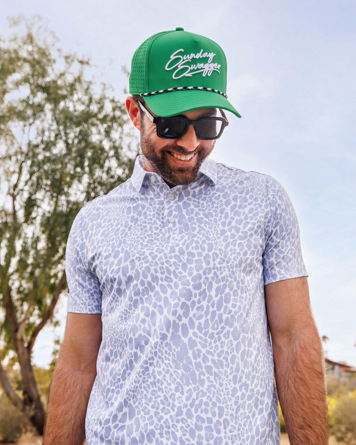 Swagger Snapback Rope Hat - Limelight