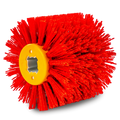 Szczotka do satyniarki nylonowa ściernica walcowa 120x100x19 mm P80 WUBER