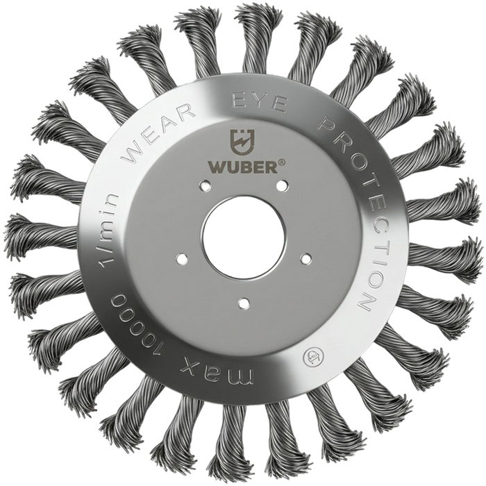 Szczotka druciana do kosy spalinowej 6" 150 mm WUBER