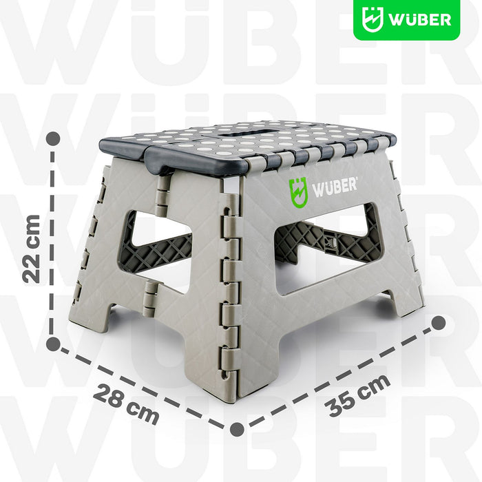 Taboret warsztatowy 150 kg 22 cm WUBER