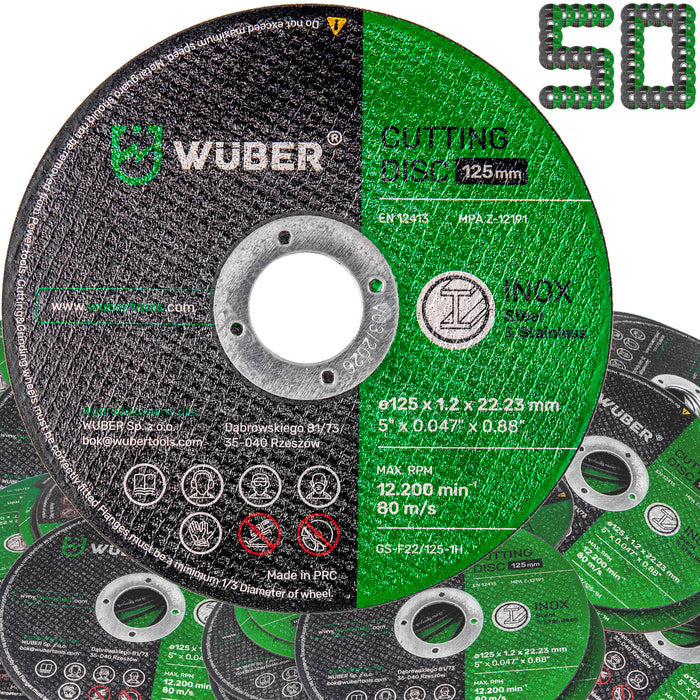 50 sztuk tarcz do metalu