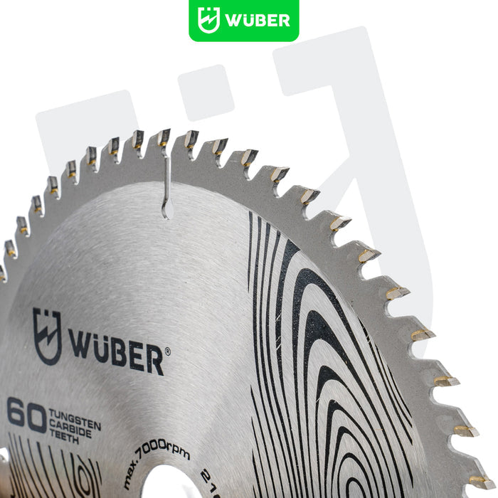 Tarcza widiowa do drewna 210x30 mm 60T WUBER