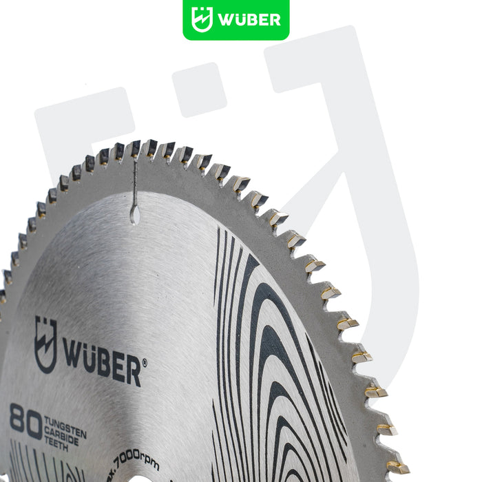 Tarcza widiowa do drewna 210x30 mm 80T WUBER