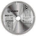 Tarcza widiowa do drewna 255x30 mm 80T WUBER