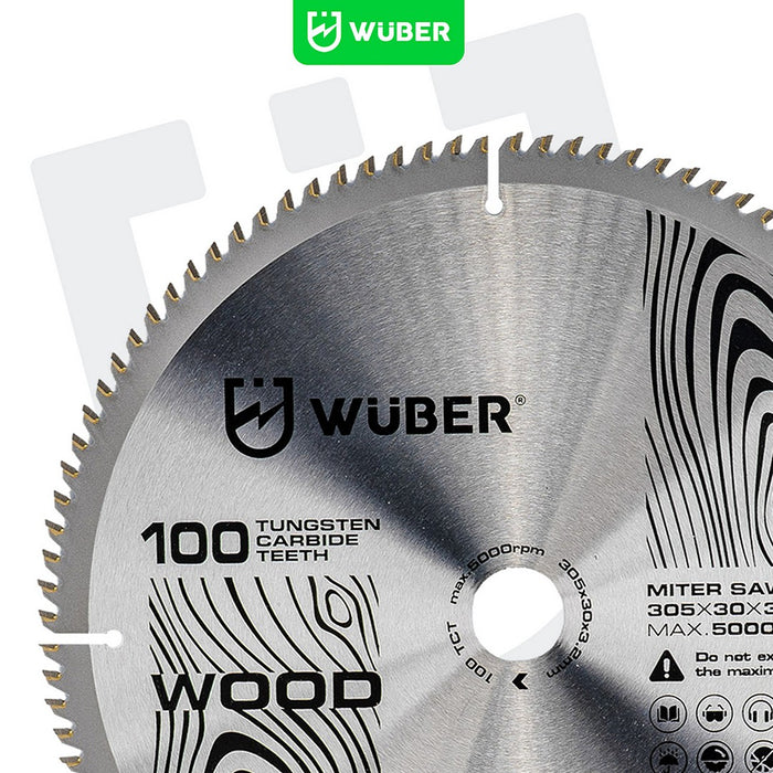 Tarcza widiowa do drewna 305x30 mm 100T WUBER