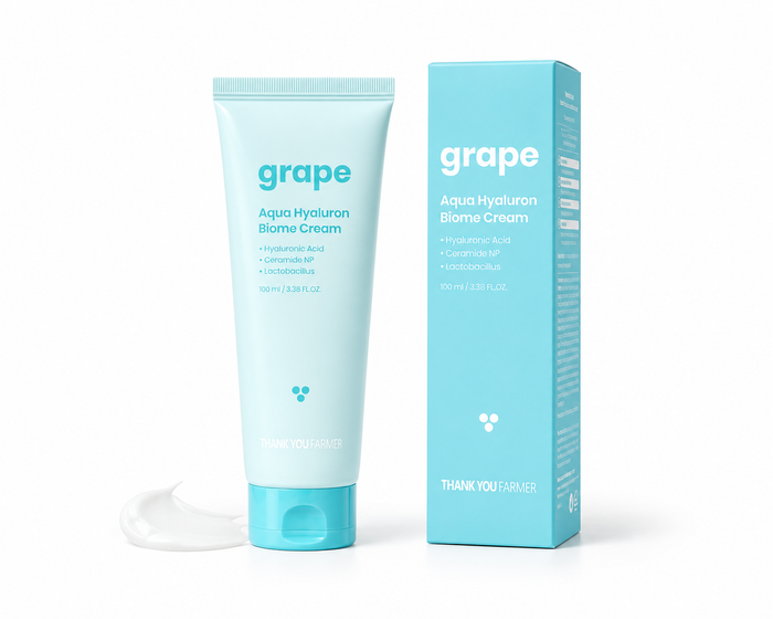 Thank You Farmer Grape Aqua Hyaluron Biome Cream 80ml