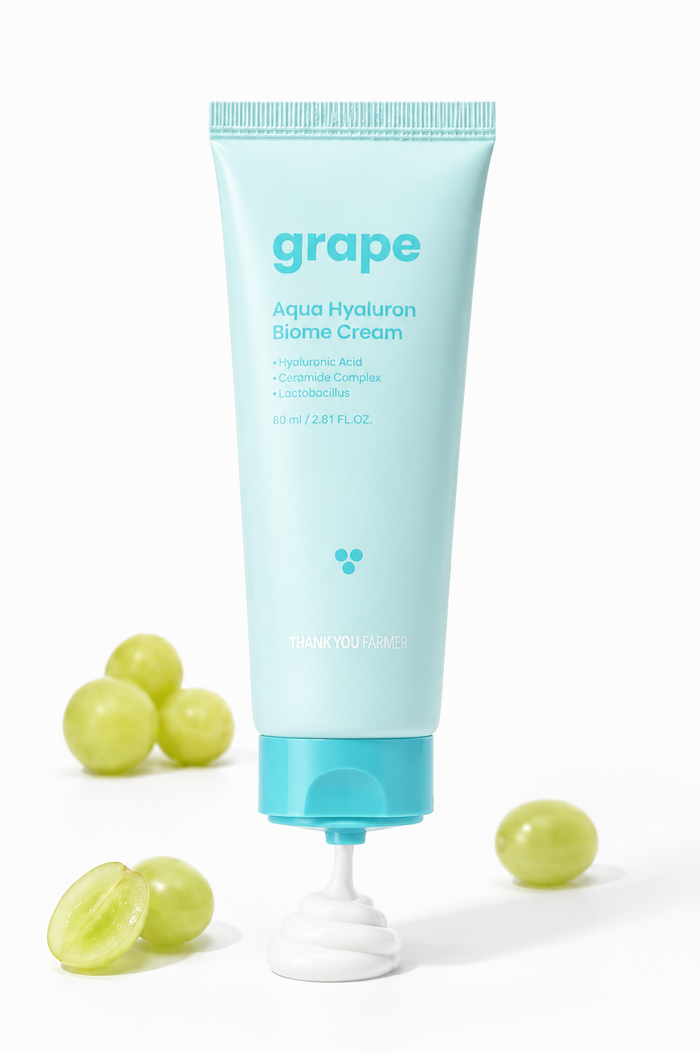 Thank You Farmer Grape Aqua Hyaluron Biome Cream 80ml