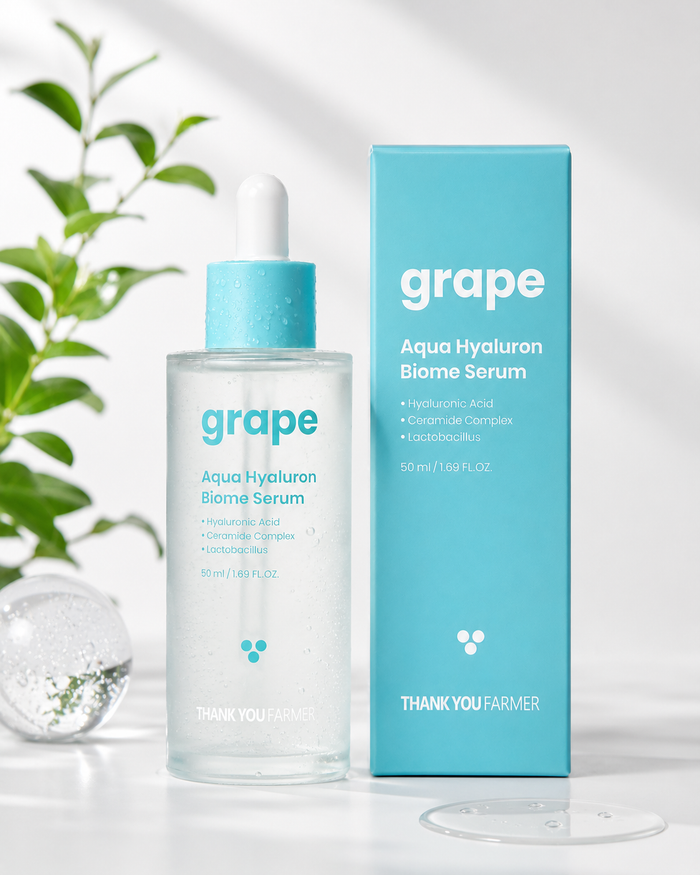 Thank You Farmer Grape Aqua Hyaluron Biome Serum 50ml