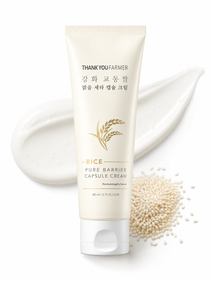 THANK YOU FARMER Rice Pure Barrier Capsule Cream (80ml)