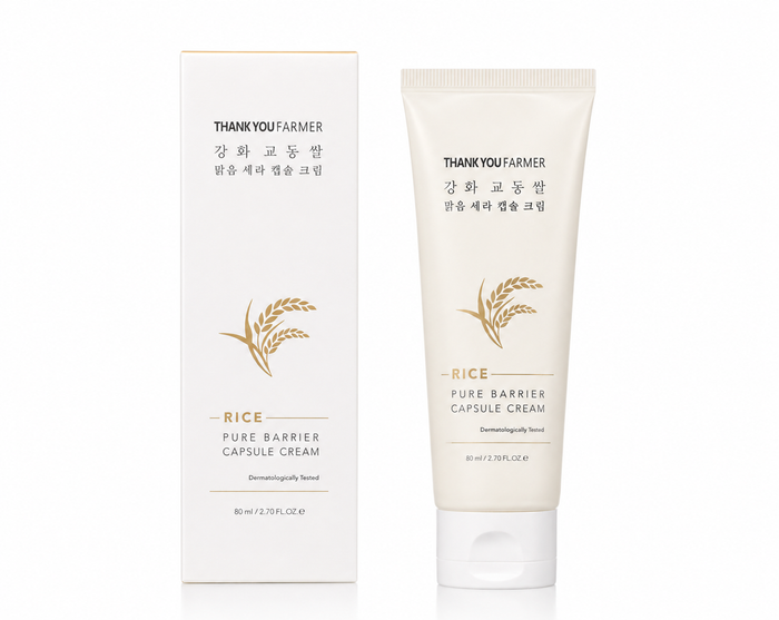THANK YOU FARMER Rice Pure Barrier Capsule Cream (80ml)