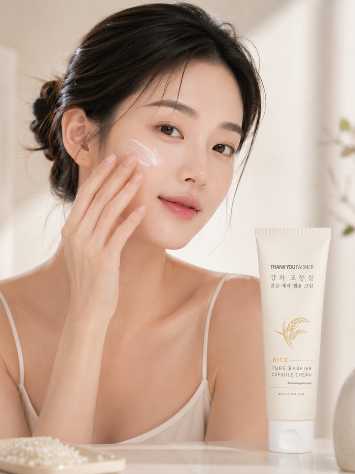 THANK YOU FARMER Rice Pure Barrier Capsule Cream (80ml)