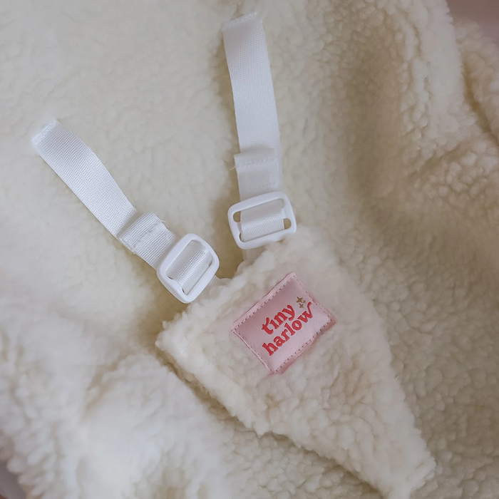 Tiny Harlow Car Seat - Pink Ducky (close-up) — Little Mamas Nursery
