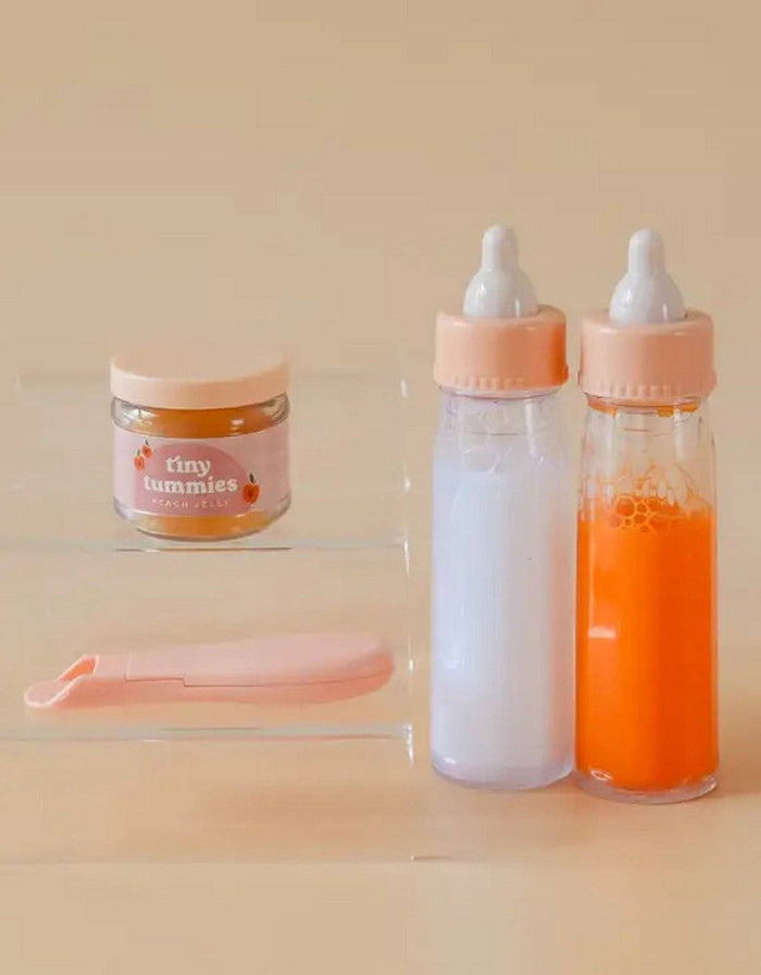 Tiny Tummies Magic Milk & Juice Bottle Set (alternate angle) — Little Mamas Nursery