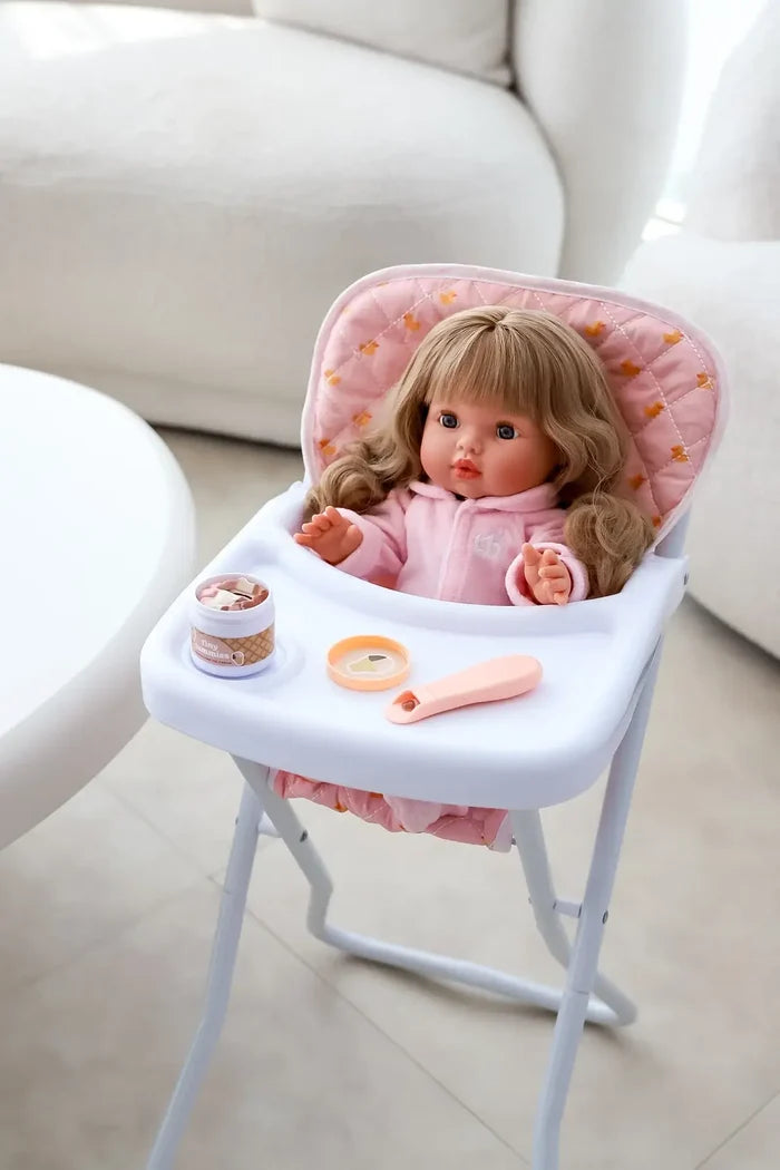 Tiny Tummies Neapolitan Ice Cream Jar & Magic Spoon (front view) — Little Mamas Nursery