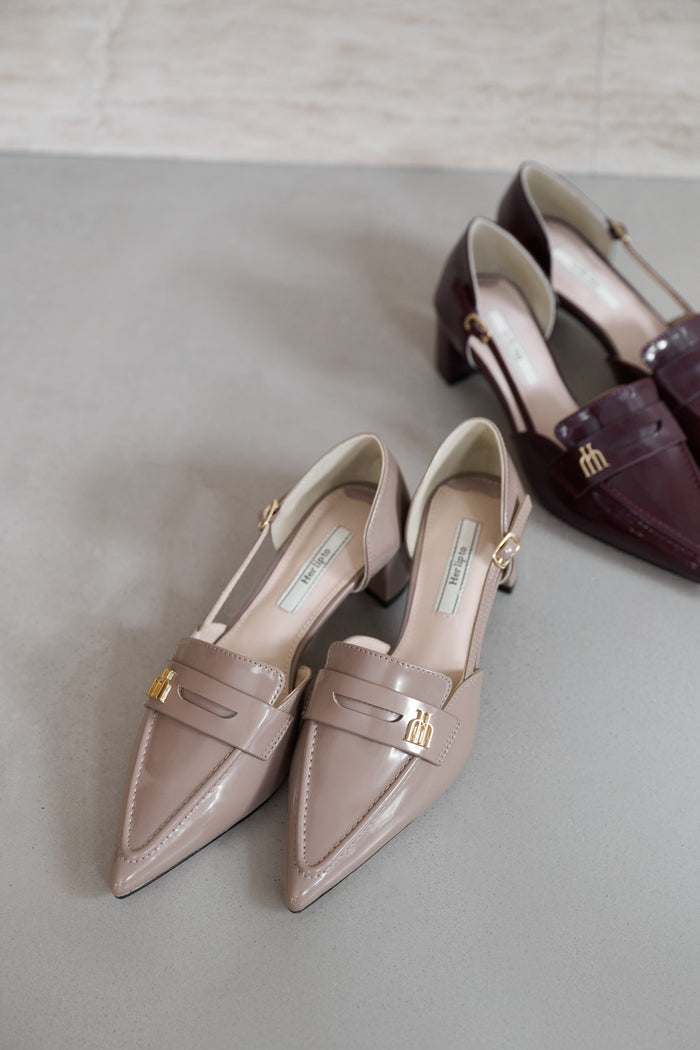 Trois Heel Loafers