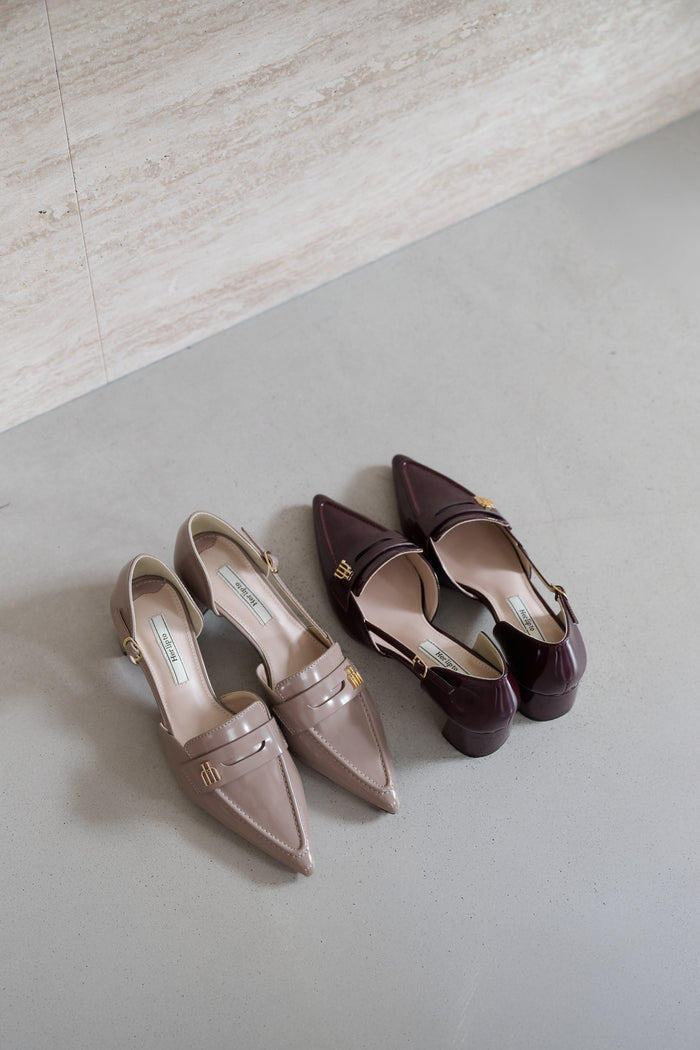 Trois Heel Loafers