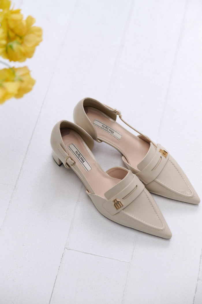 Trois Heel Loafers
